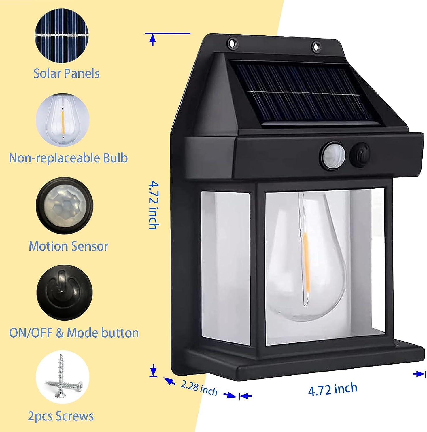 SolarLamp™ - Außen Solarlampe