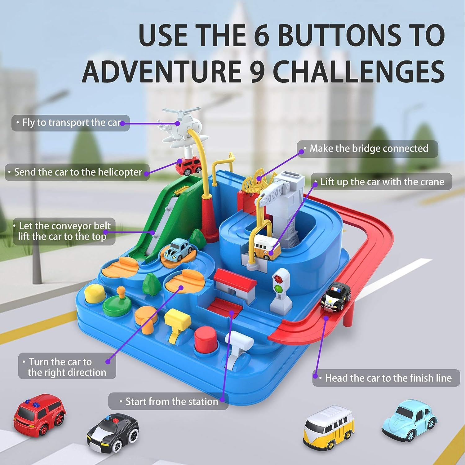 AdventureCar™ - Abenteuer Strecke