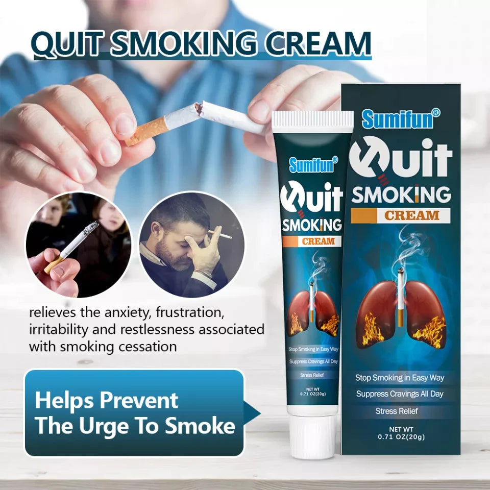 QuitSmoke™ - Rauchentwöhnungscreme | 1+1 GRATIS!