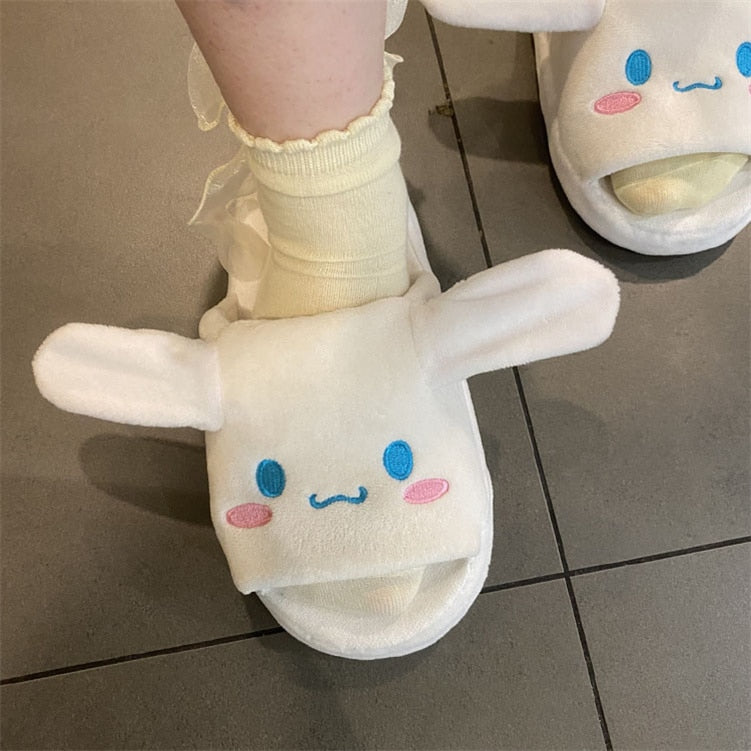 BunnySlides™ - Fluffy Slippers